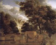 Jan van der Heyden Dashiqiao oil on canvas